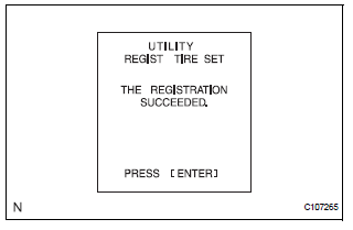 Register transmitter id (using intelligent tester)