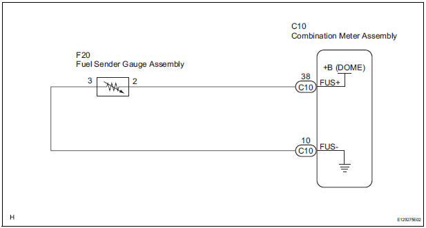 Wiring diagram fuel gauge manual