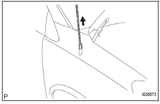 REMOVE PULL TOP ANTENNA POLE SUBASSEMBLY