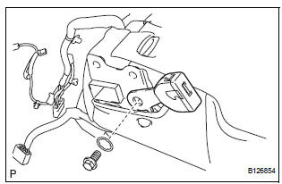 INSTALL REAR NO. 2 SEAT LAP BELT ASSEMBLY CENTER WITH INNER