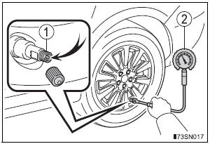 Toyota Sienna. Inspection and adjustment procedure