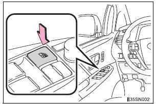 Toyota Sienna. Window lock switch