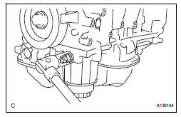INSTALL ENGINE OIL PRESSURE SWITCH ASSEMBLY