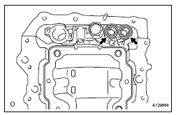 REMOVE OIL PAN SUB-ASSEMBLY