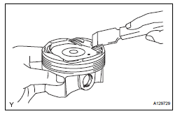 REMOVE PISTON SUB-ASSEMBLY WITH PIN