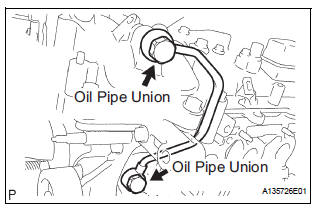  INSTALL NO. 1 OIL PIPE