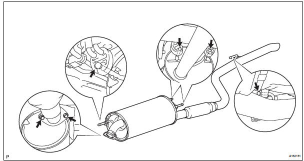 INSTALL TAIL EXHAUST PIPE ASSEMBLY