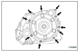 REMOVE TORQUE CONVERTER CLUTCH ASSEMBLY