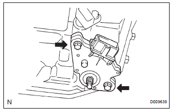INSTALL PARK/NEUTRAL POSITION SWITCH ASSEMBLY