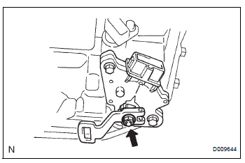 INSTALL PARK/NEUTRAL POSITION SWITCH ASSEMBLY