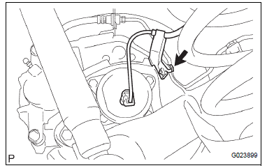 CONNECT SKID CONTROL SENSOR WIRE (for 2WD)