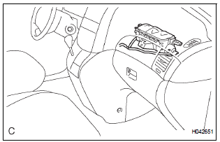 INSPECT FRONT PASSENGER AIRBAG ASSEMBLY