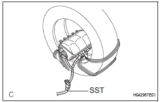 DISPOSE OF FRONT PASSENGER AIRBAG ASSEMBLY (WHEN NOT INSTALLED IN VEHICLE)