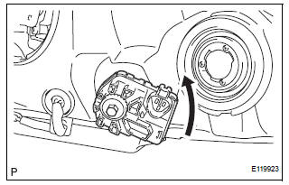 REMOVE LIGHT CONTROL ECU (DISCHARGE HEADLIGHT)