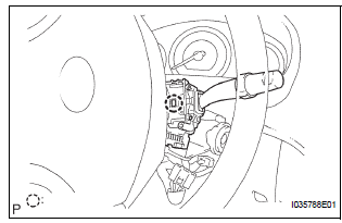 REMOVE WINDSHIELD WIPER SWITCH ASSEMBLY