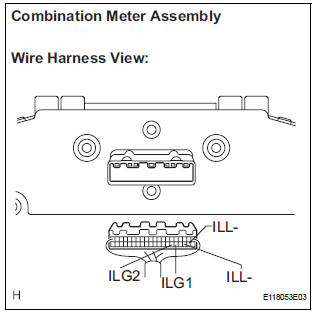 CHECK HARNESS AND CONNECTOR (LIGHT CONTROL RHEOSTAT CIRCUIT)