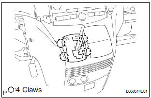 REMOVE FLOOR SHIFT POSITION INDICATOR HOUSING ASSEMBLY
