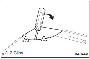 REMOVE INSTRUMENT PANEL SPEAKER PANEL SUB-ASSEMBLY