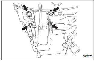 SEPARATE SHIFT LEVER ASSEMBLY