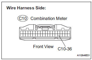  CHECK COMBINATION METER ASSEMBLY