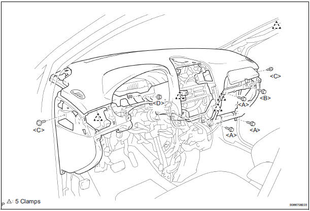  INSTALL INSTRUMENT PANEL SAFETY PAD SUBASSEMBLY