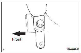 INSTALL 3 POINT TYPE REAR SEAT BELT ASSEMBLY