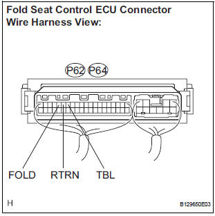 Toyota 84190-08030-B1 Fold Seat Switch Assembly 