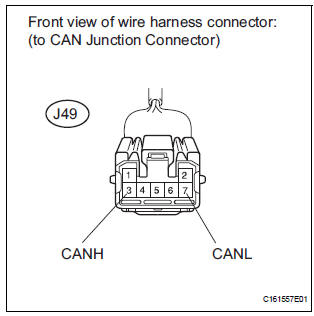 CHECK FOR OPEN IN CAN BUS MAIN WIRE 