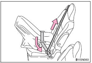 Toyota Sienna. Rear facing - Infant seat/convertible seat