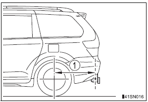 Toyota Sienna. Positions for towing hitch receiver