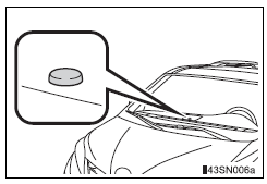 Toyota Sienna. Headlight control sensor