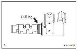 INSTALL CAMSHAFT TIMING OIL CONTROL VALVE ASSEMBLY