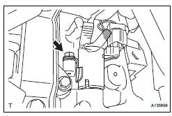 INSTALL CAMSHAFT TIMING OIL CONTROL VALVE ASSEMBLY (for Bank 1 Exhaust Side)