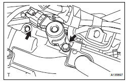 INSTALL CAMSHAFT TIMING OIL CONTROL VALVE ASSEMBLY (for Bank 1 Intake Side)