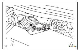  REMOVE MASS AIR FLOW METER