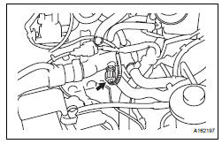 INSTALL ENGINE COOLANT TEMPERATURE SENSOR
