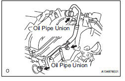 REMOVE OIL PIPE