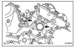 REMOVE WATER INLET HOUSING