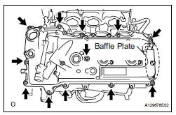  REMOVE CYLINDER HEAD COVER SUB-ASSEMBLY (for Bank 2)