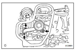 REMOVE OIL STRAINER SUB-ASSEMBLY