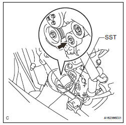 INSTALL V-RIBBED BELT