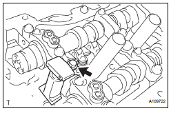 REMOVE NO. 3 CHAIN TENSIONER ASSEMBLY