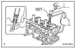 REMOVE EXHAUST VALVE