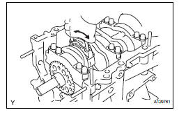 REMOVE PISTON SUB-ASSEMBLY WITH CONNECTING ROD
