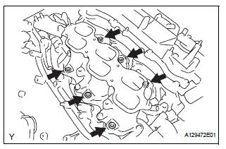 REMOVE FUEL INJECTOR ASSEMBLY