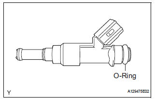 REMOVE FUEL INJECTOR ASSEMBLY