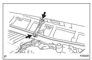 REMOVE NO. 1 COWL TOP TO COWL BRACE INNER