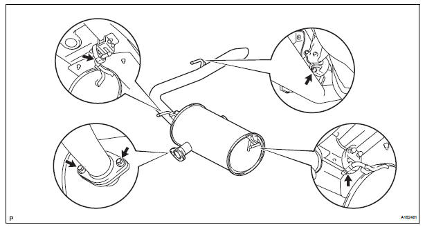 INSTALL TAIL EXHAUST PIPE ASSEMBLY