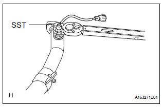 INSTALL HEATED OXYGEN SENSOR (for Bank 2 Sensor 2)