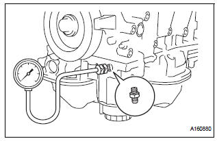 CHECK OIL PRESSURE